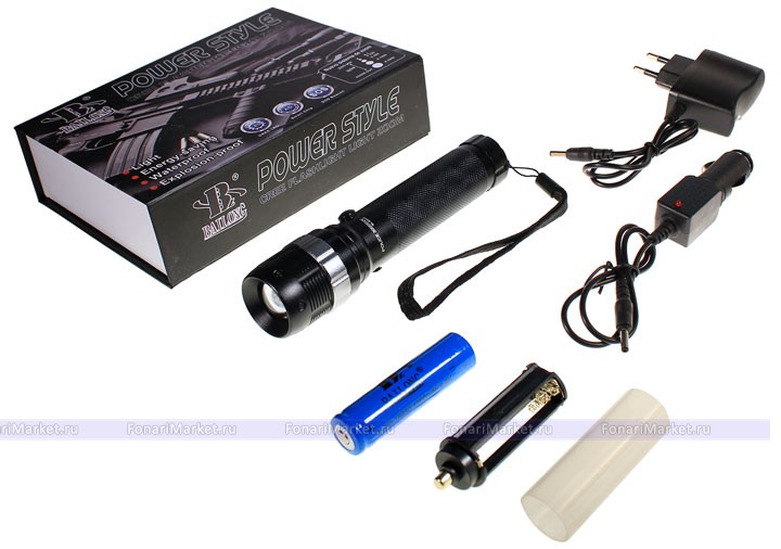 Ручные фонари - Аккумуляторный фонарь Power Style BL-8477 Police 10000W