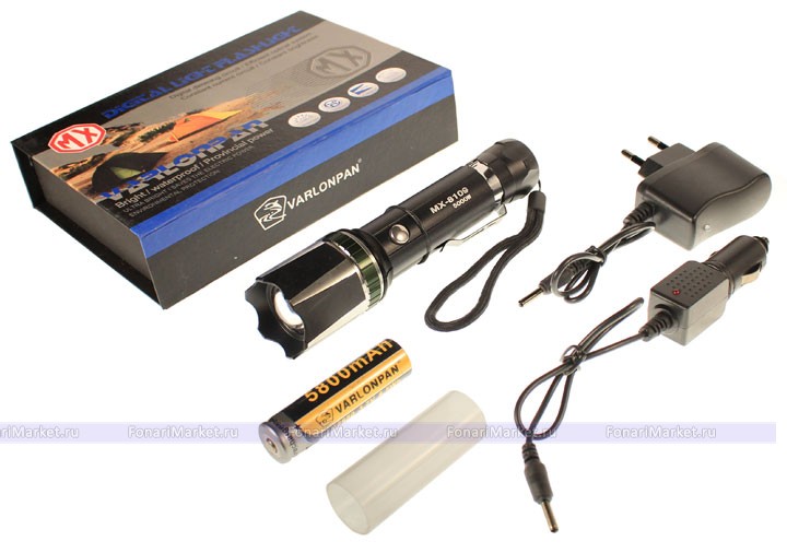 Ручные фонари - Аккумуляторный фонарь Varlonpan MX-8109