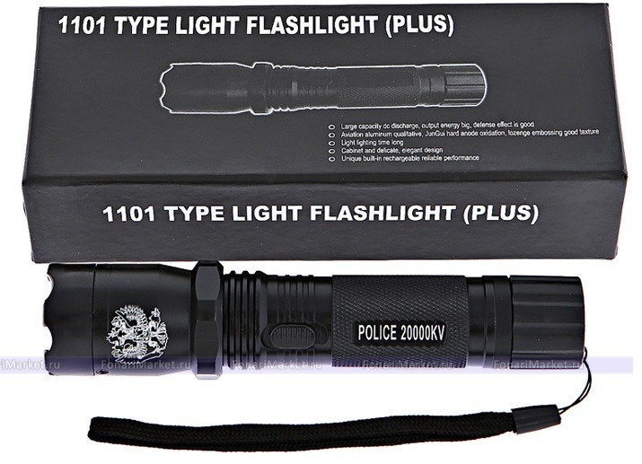 Средства выживания - Электрошокер фонарь Police 1101