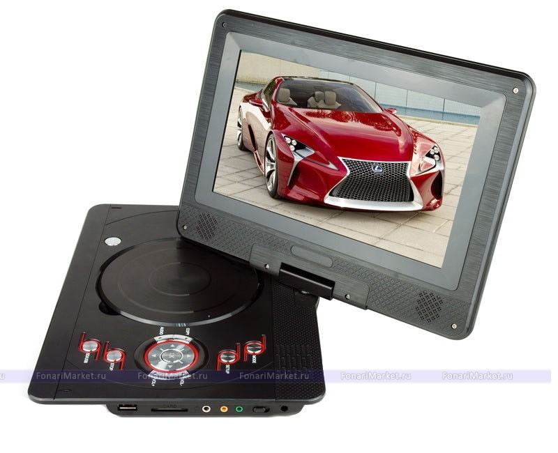 Портативные DVD плееры - Портативный DVD плеер c TV тюнером XPX EA-1038