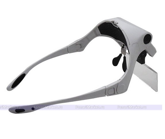 Лупы - Лупа-очки налобная 3.5X с подсветкой MG9892-B