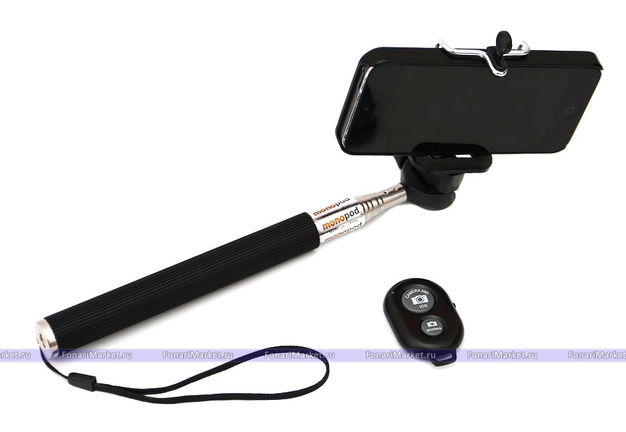Селфи-палки - Палка для селфи Монопод с кнопкой Selfie Stick Z07-1