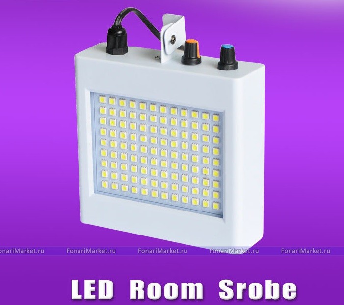 Светодиодные установки - Цветомузыкальная установка Led Room Strobe 108