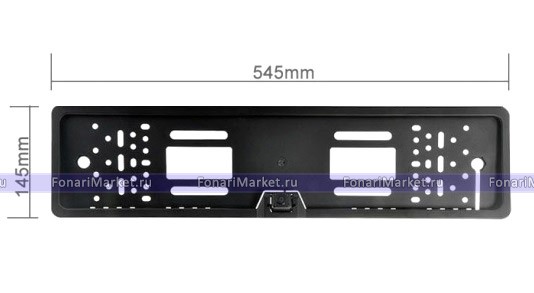 Номерная рамка с камерой - Камера в рамке номерного знака E315