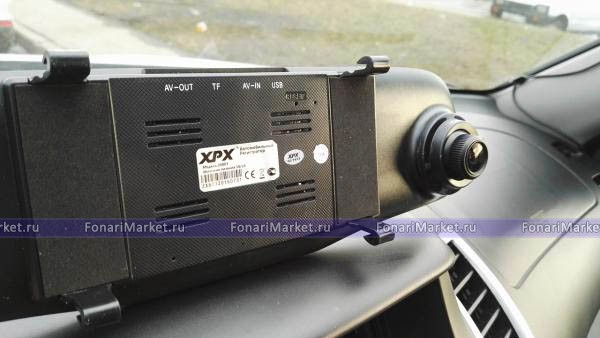 Зеркало видеорегистратор - Видеорегистратор в зеркале заднего вида XPX ZX803 (2 камеры)