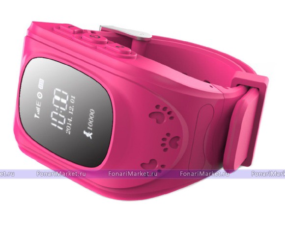 Детские часы-телефон - Детские часы-телефон Smart Baby Watch Q50 розовые