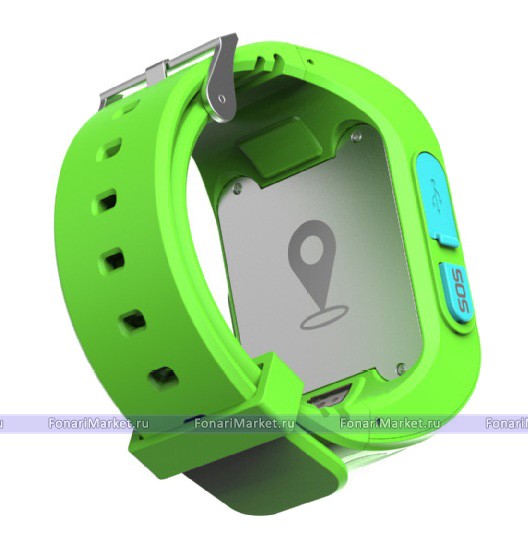 Детские часы-телефон - Детские часы-телефон Smart Baby Watch Q50 зелёные