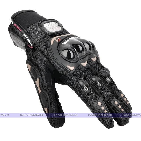 Перчатки - Перчатки для экстремального спорта Pro-Biker «Черные»