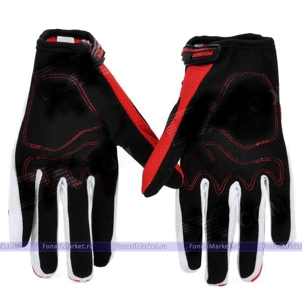 Перчатки - Мотоциклетные перчатки Pro-Biker «Красные»