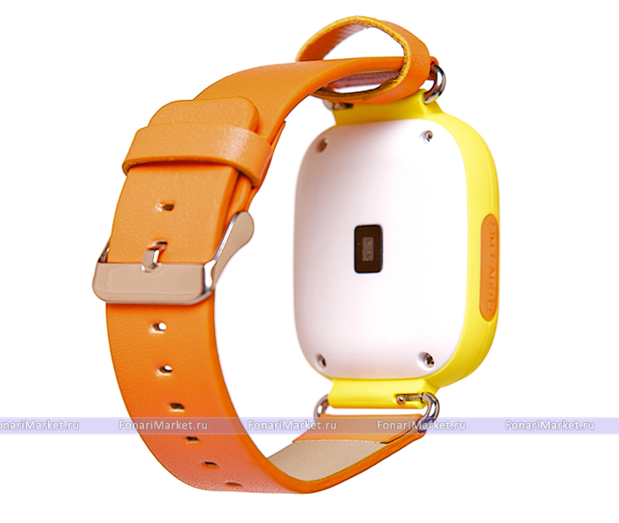 Детские часы-телефон - Детские часы-телефон Smart Baby Watch Q90 жёлтые