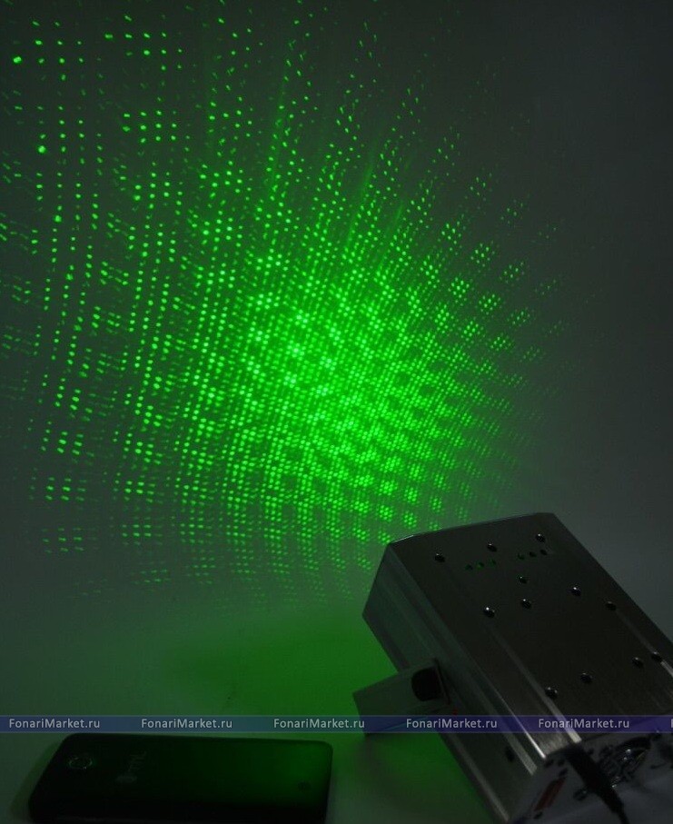 Лазерные установки - Лазерный цветомузыкальный проектор LSS-020