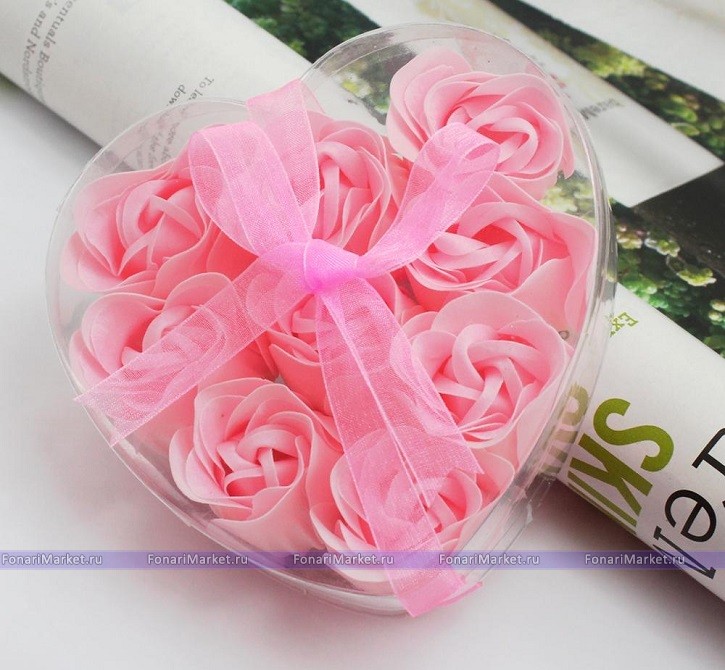 Женские товары - Мыльный букет из Роз. Цветочный набор Roses