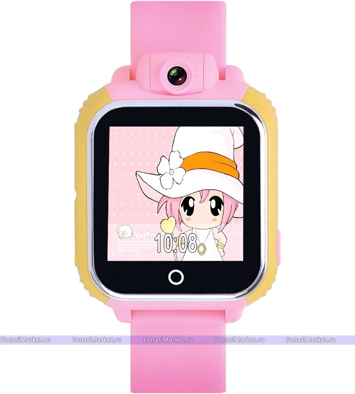 Детские часы-телефон - Детские часы-телефон Smart Baby Watch GW1000 розовые