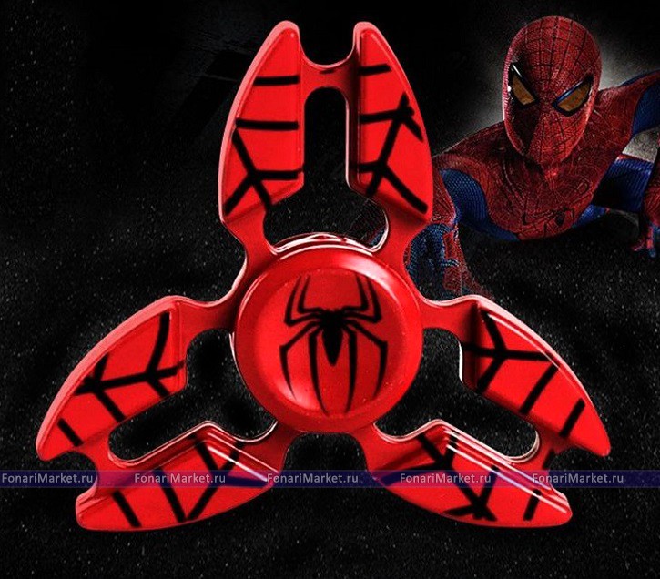 Спиннеры - Спиннер Tri Fidget Spider-Man aluminium