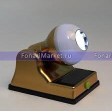 Кемпинговые фонари - Светильник USB на солнечной батарее HS-3999-B