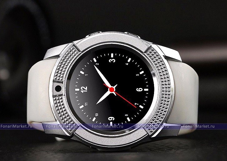 Умные часы - Смарт-часы Smart Watch V8 Quad-Band белые
