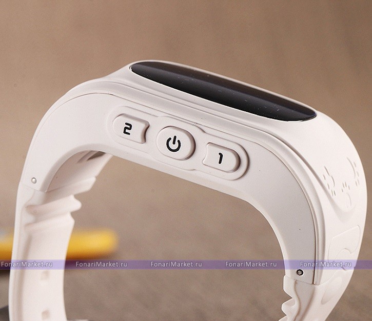 Детские часы-телефон - Детские часы-телефон Smart Baby Watch Q50 белые