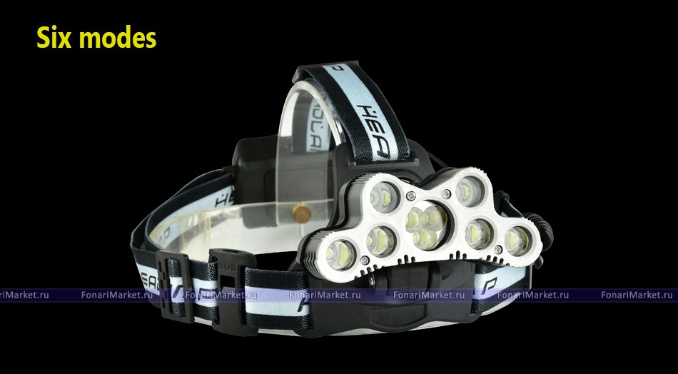 Товары для одностраничников - Налобный фонарь HeadLamp BL799-9 USB