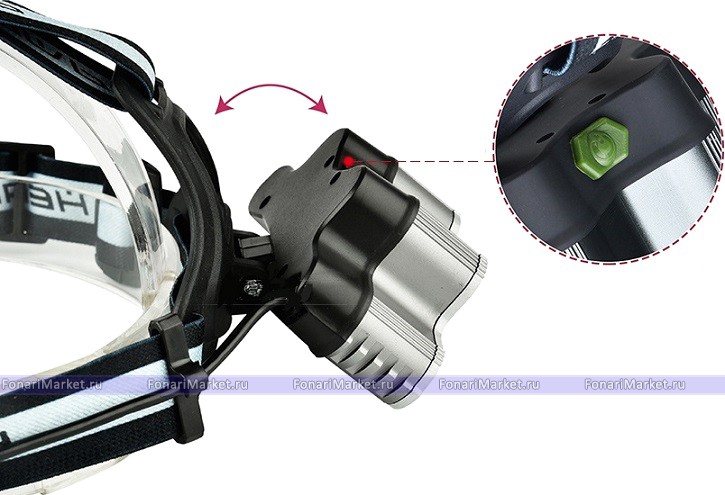 Товары для одностраничников - Налобный фонарь HeadLamp BL799-9 USB