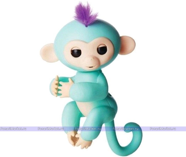 Детские товары - WowWee Fingerlings Monkey Интерактивная обезьянка - Зелёная