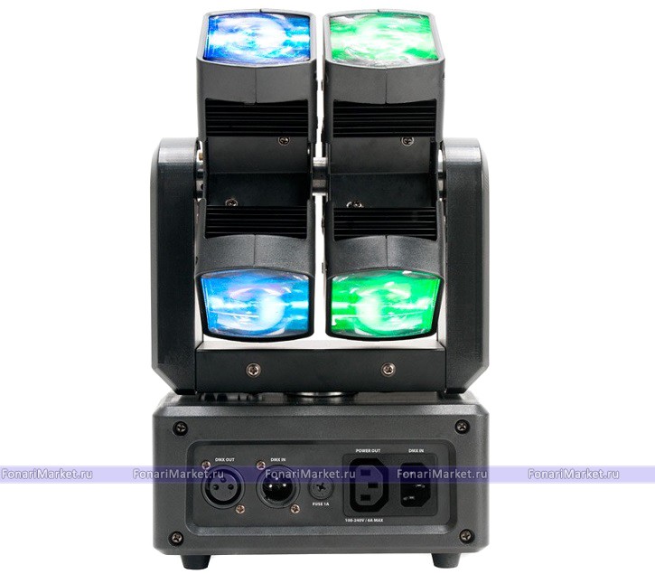Светодиодные установки - Вращающаяся установка LED 8 eyes MOVING HEAD