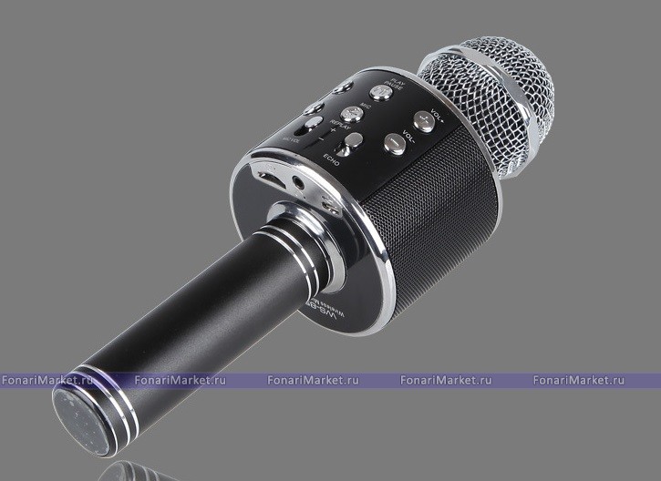 Караоке микрофоны - Караоке микрофон Tuxun WS-858K Чёрный