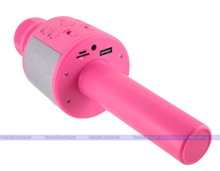 Караоке микрофоны - Караоке микрофон Handheld KTV Q858 Розовый