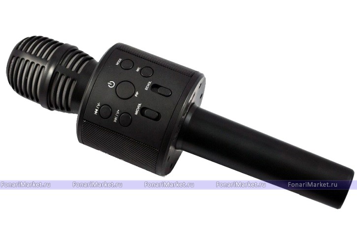 Караоке микрофоны - Караоке микрофон Handheld KTV Q858 Чёрный