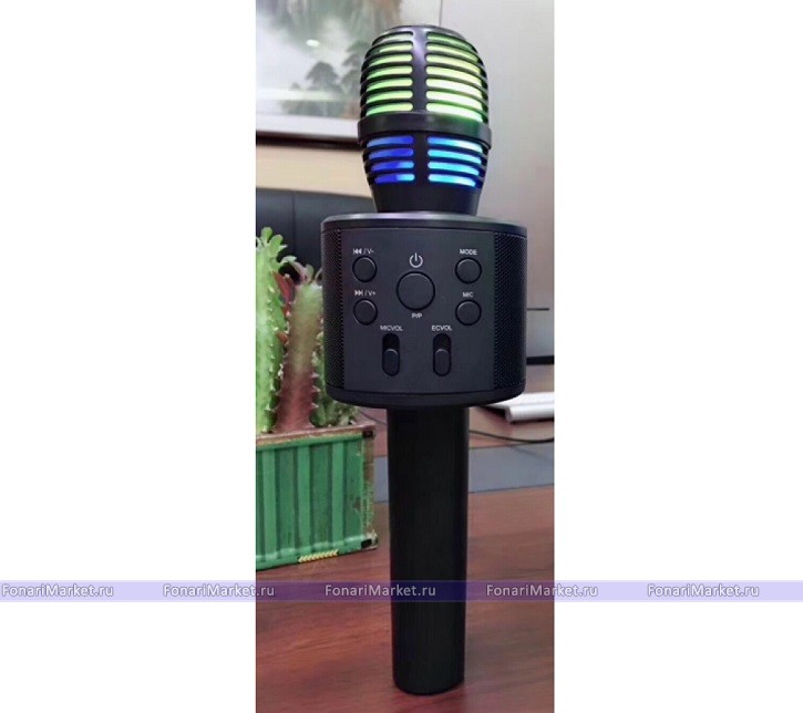 Караоке микрофоны - Караоке микрофон Handheld KTV Q858 Чёрный