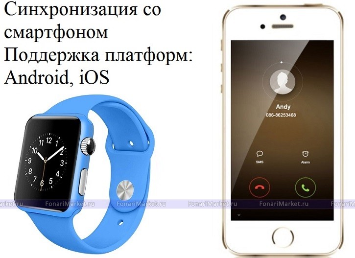Умные часы - Умные часы-телефон Smart Watch G11 синие