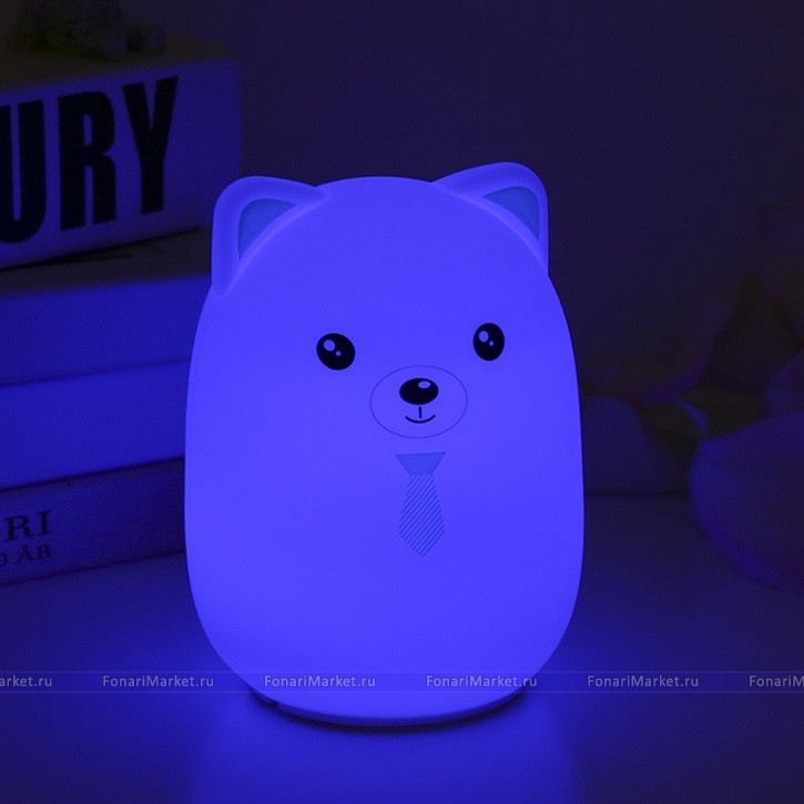 Детские товары - Светильник Медведь силиконовый Bud Bear Silicon Lamp