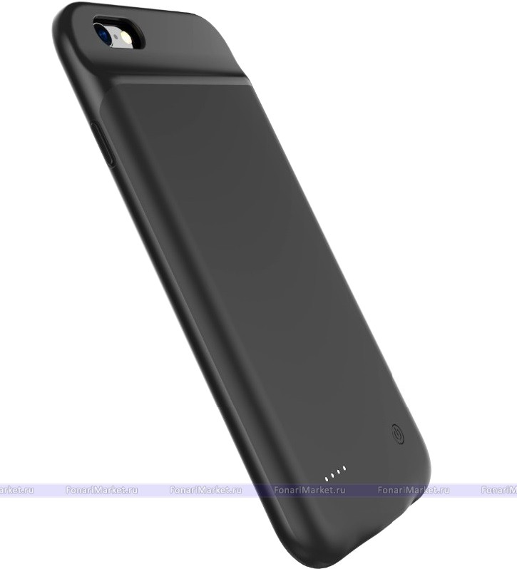 Чехлы-аккумуляторы - Чехол-аккумулятор для iPhone 8 3800 mAh чёрный