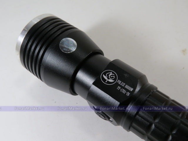 Ручные фонари - Аккумуляторный фонарь Police YY-1701-T6 + COB Магнит