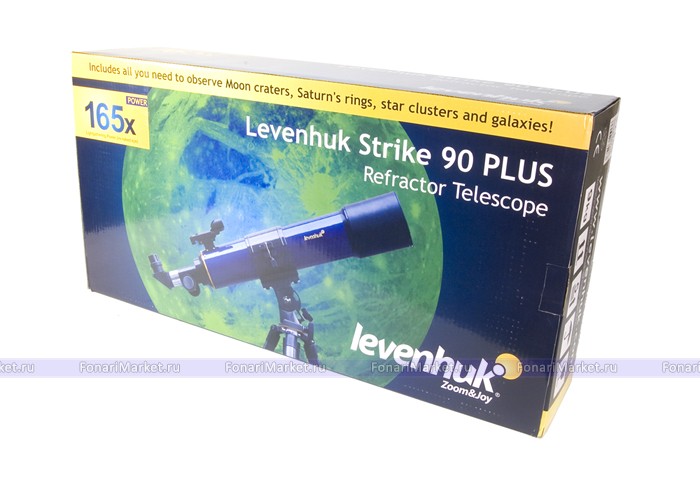Телескопы Levenhuk - Телескоп Levenhuk Strike 90 PLUS
