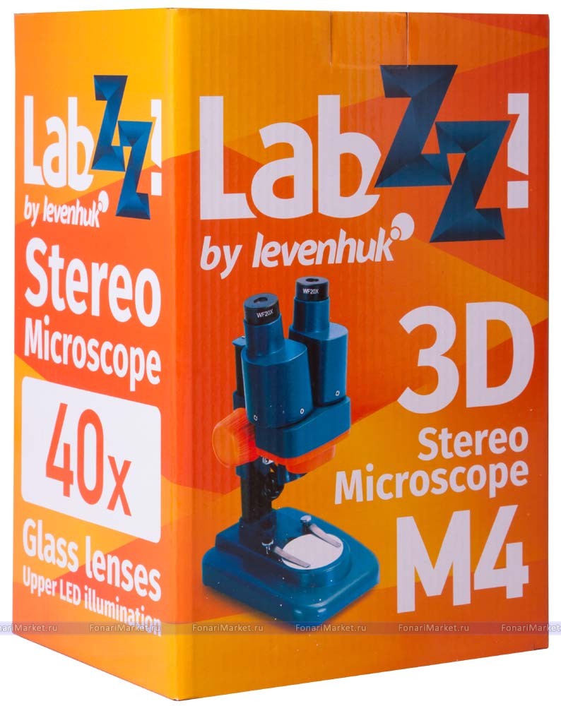 Микроскопы Levenhuk - Микроскоп Levenhuk LabZZ M4 стерео
