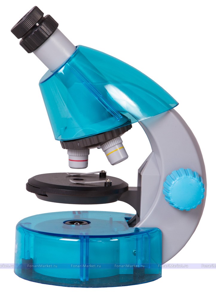 Микроскопы Levenhuk - Микроскоп Levenhuk LabZZ M101 Azure/Лазурь