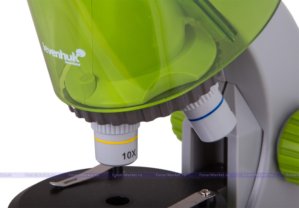 Микроскопы Levenhuk - Микроскоп Levenhuk LabZZ M101 Lime/Лайм
