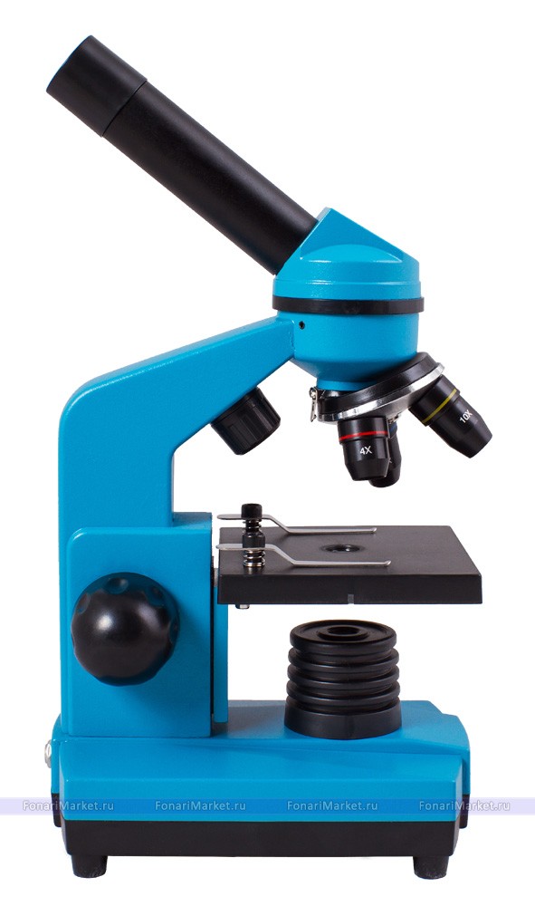 Микроскопы Levenhuk - Микроскоп Levenhuk Rainbow 2L Azure/Лазурь
