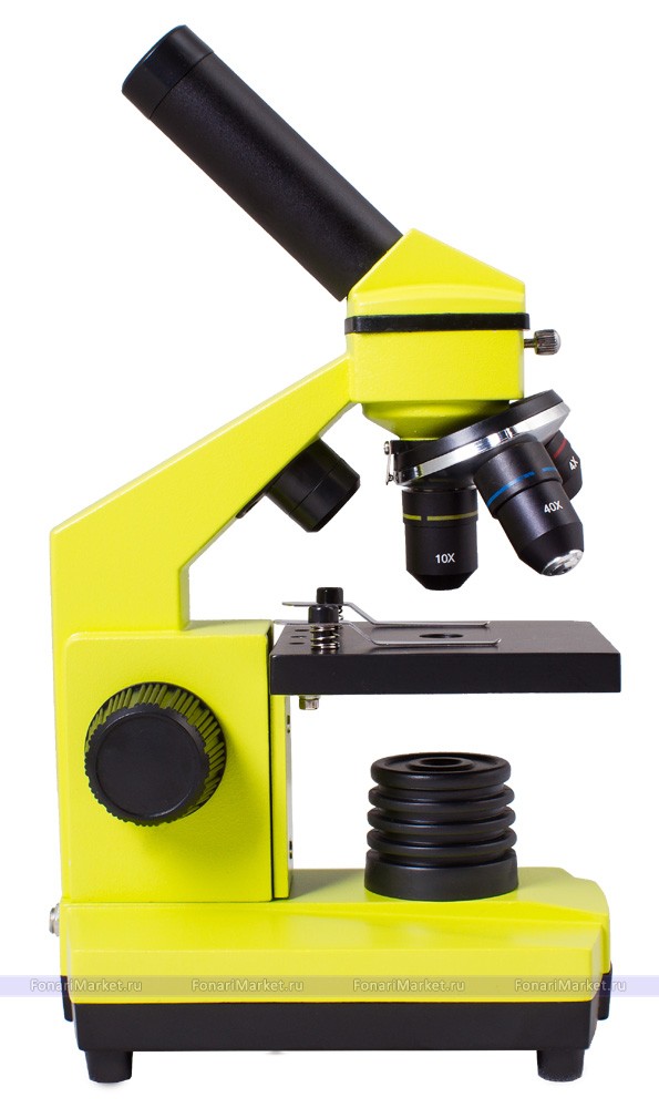 Микроскопы Levenhuk - Микроскоп Levenhuk Rainbow 2L PLUS Lime/Лайм
