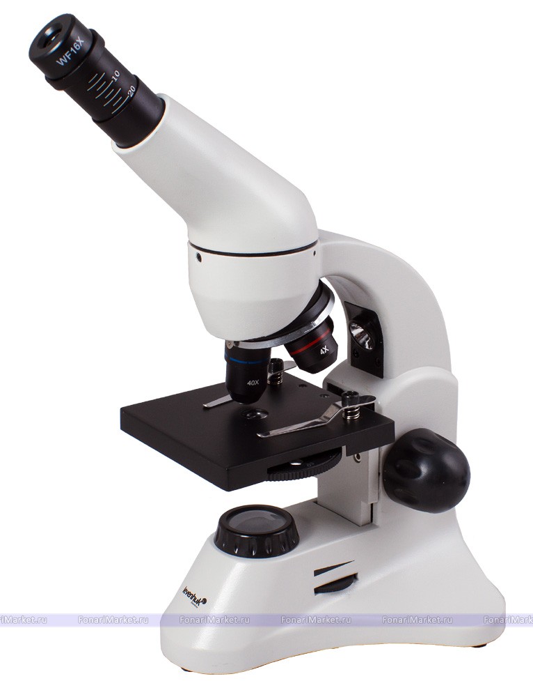 Микроскопы Levenhuk - Микроскоп Levenhuk Rainbow 50L PLUS Moonstone/Лунный