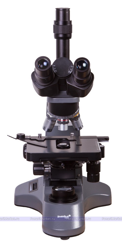 Микроскопы Levenhuk - Микроскоп цифровой Levenhuk D740T, 5,1 Мпикс, тринокулярный