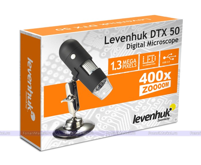 Микроскопы Levenhuk - Микроскоп цифровой Levenhuk DTX 50