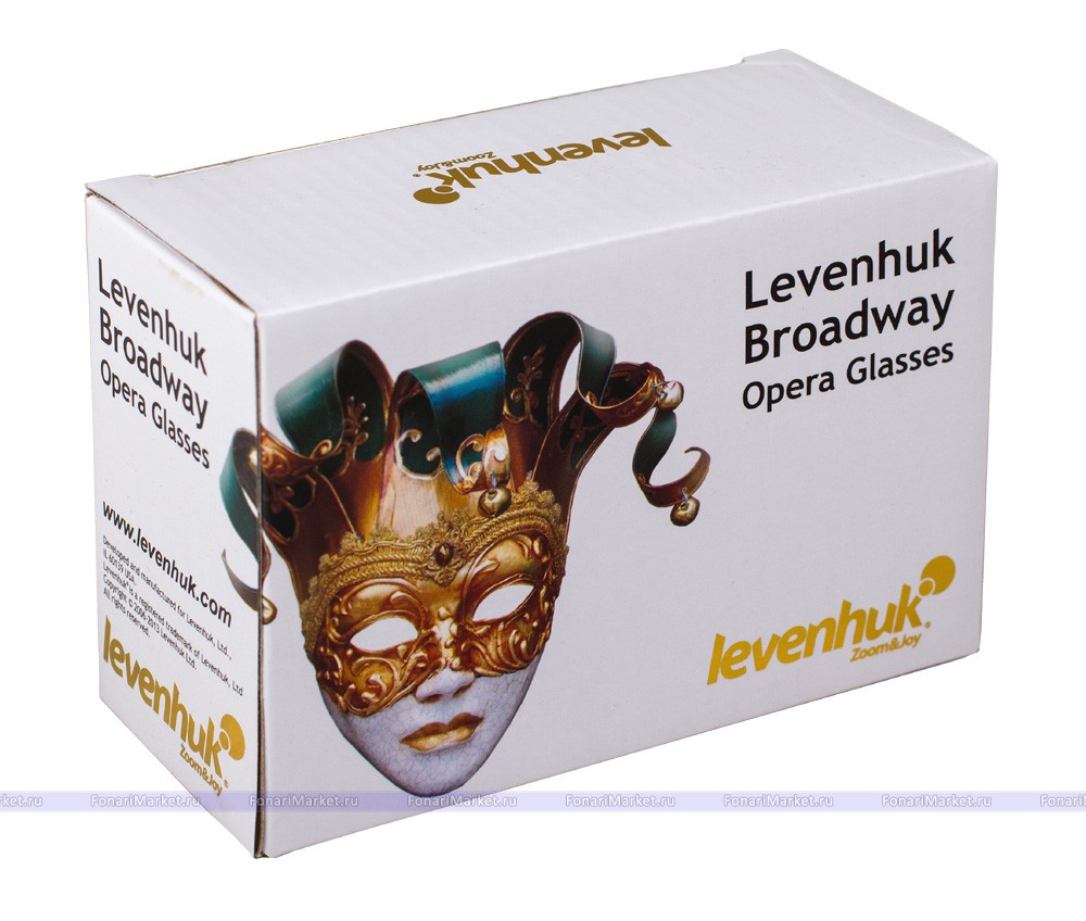Бинокли Levenhuk - Бинокль Levenhuk Broadway 325N лорнет с подсветкой, золотой