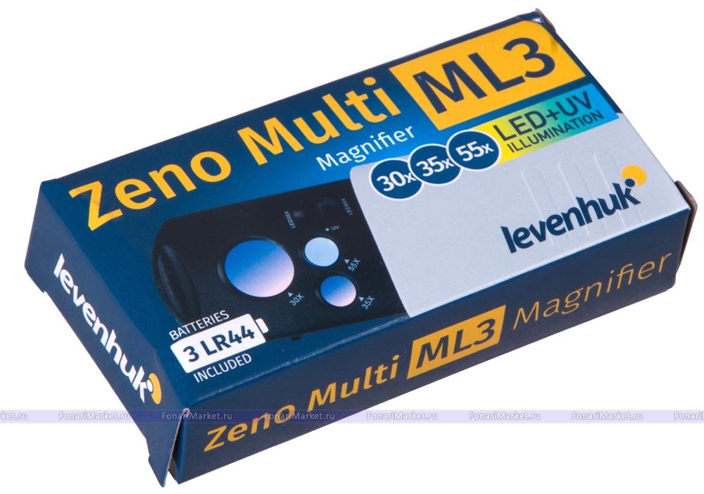 Лупы Levenhuk - Мультилупа Levenhuk Zeno Multi ML3
