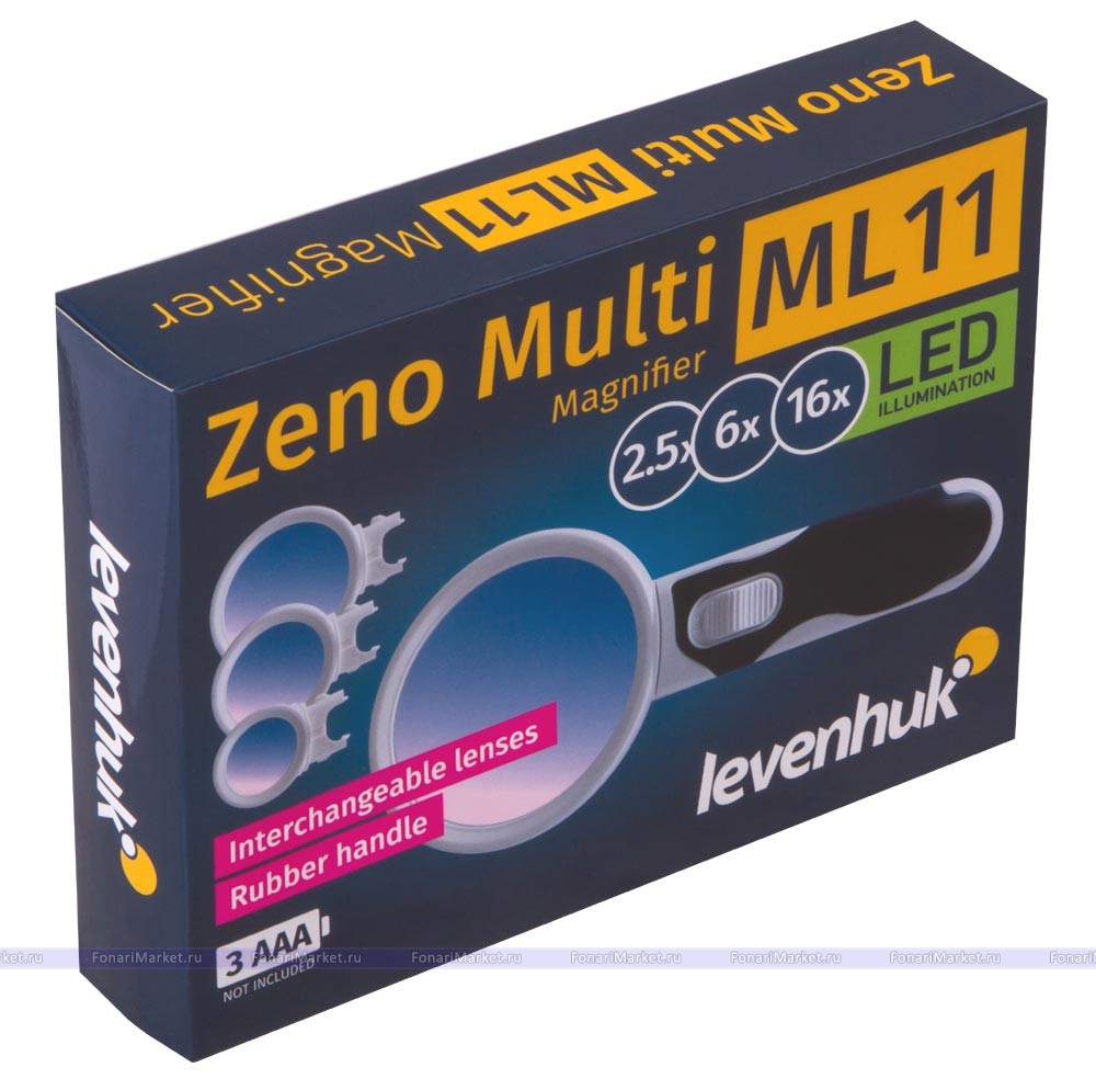 Лупы Levenhuk - Мультилупа Levenhuk Zeno Multi ML11