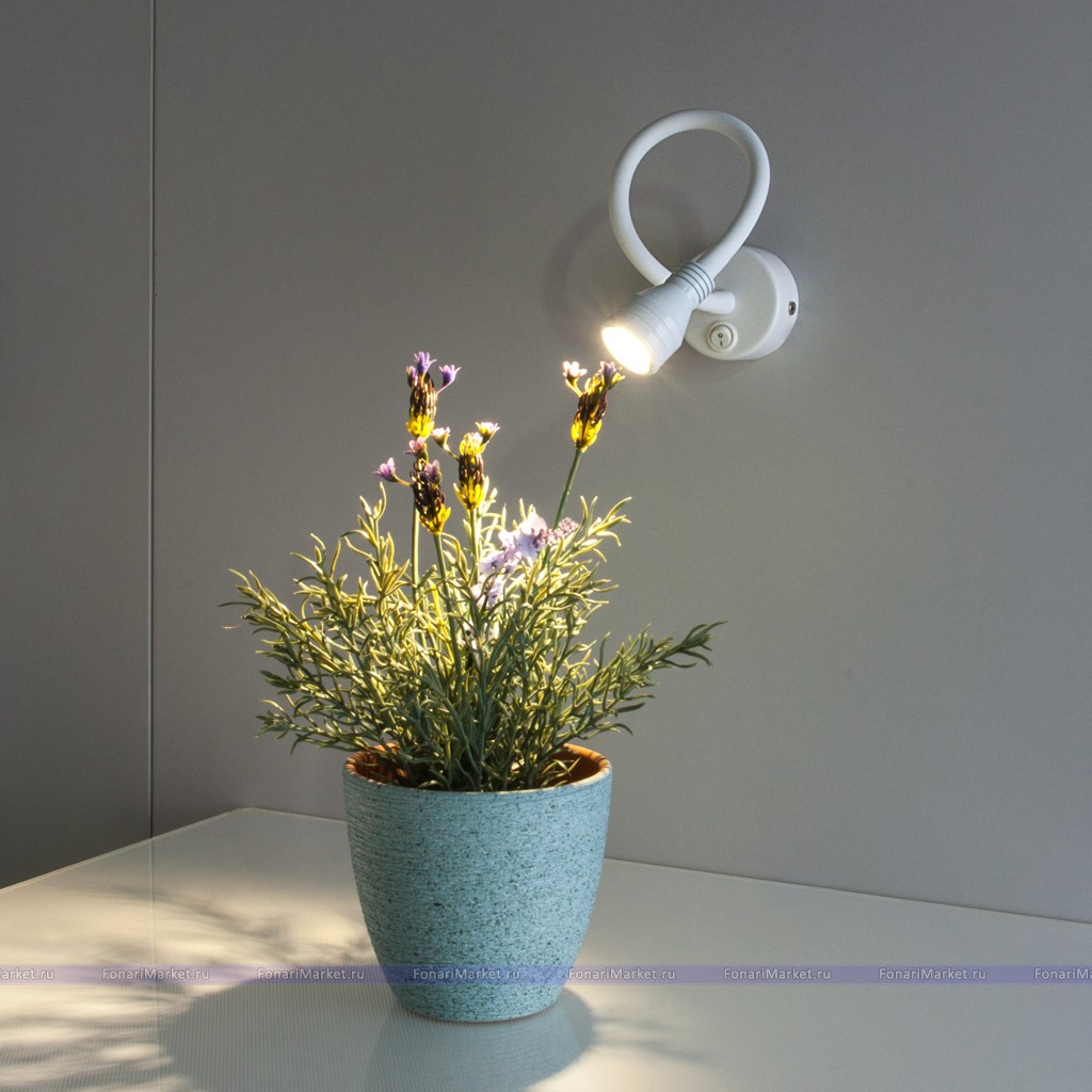 Настенные светильники - Гибкая настенная LED подсветка Kord 1030 белый