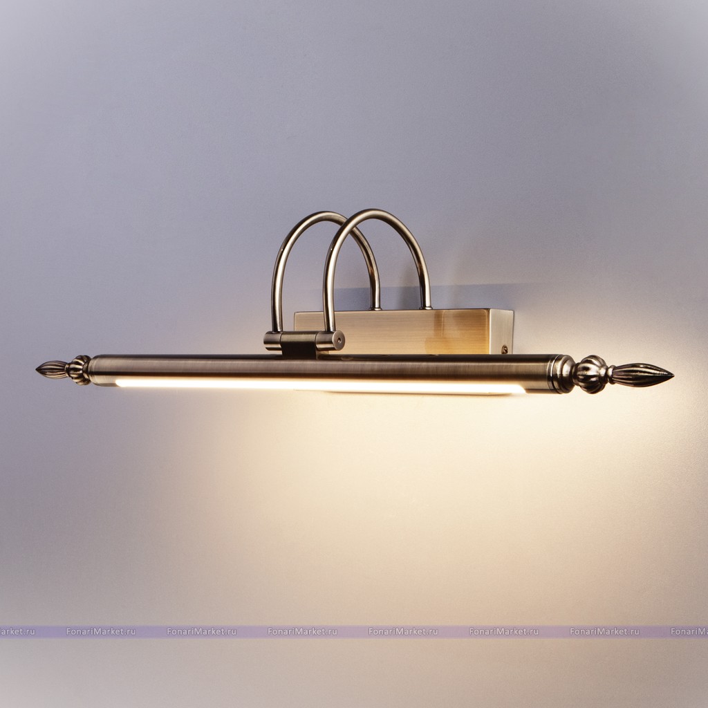 Настенные светильники - Настенный светильник Rona MRL LED 1016 бронза
