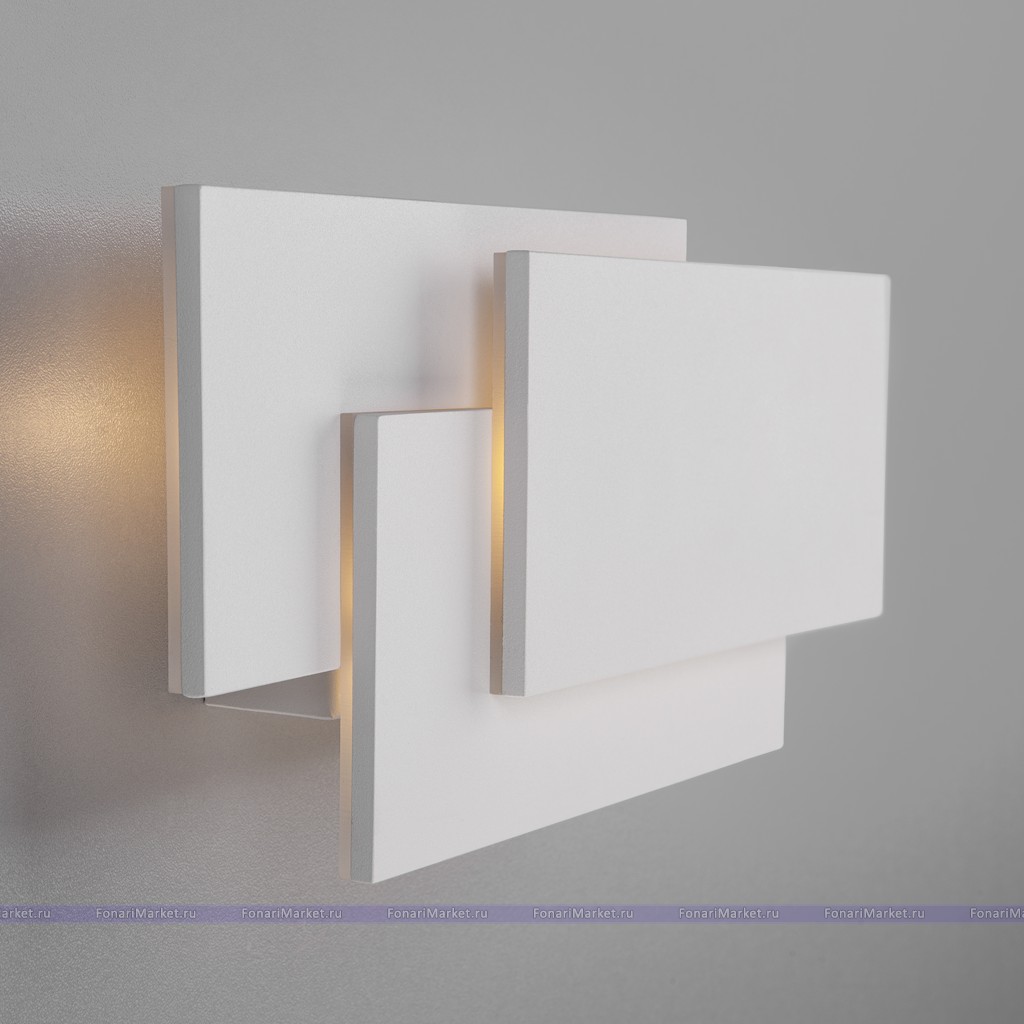 Настенные светильники - Настенный светильник Inside MRL LED 1012 белый матовый