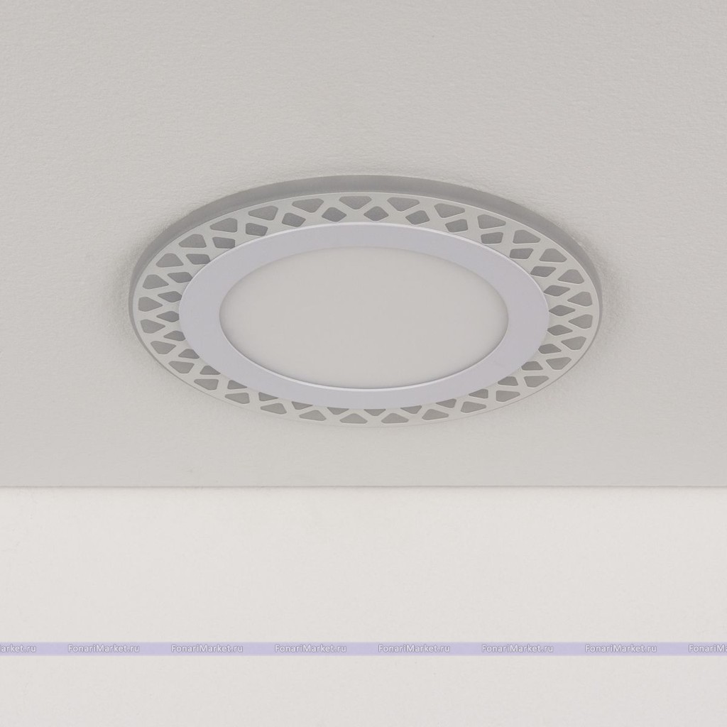 Потолочные светильники - Встраиваемый потолочный светильник DSS003 12+6W