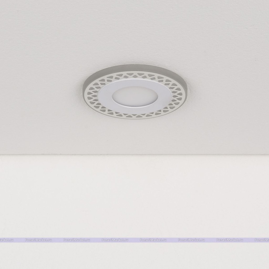 Потолочные светильники - Встраиваемый потолочный светильник DSS003 3+3W